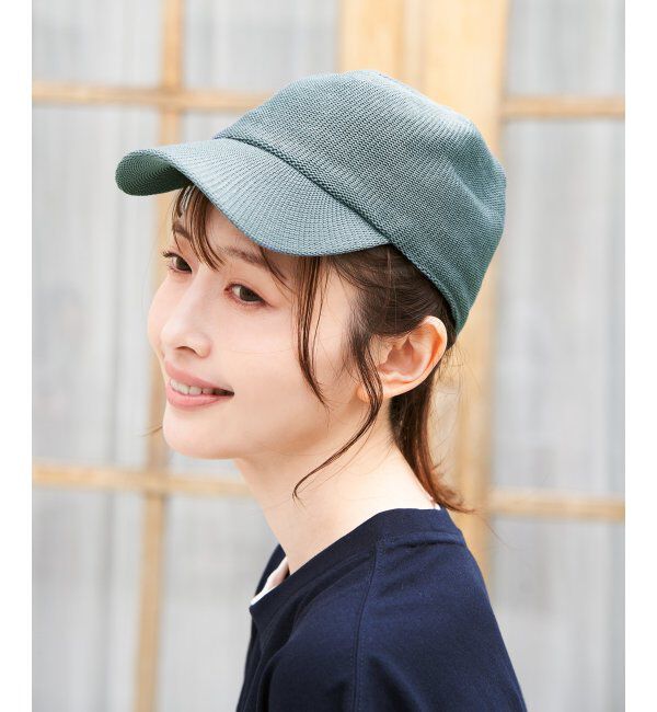 ikka「サーモ透かし柄キャップ」|その他|