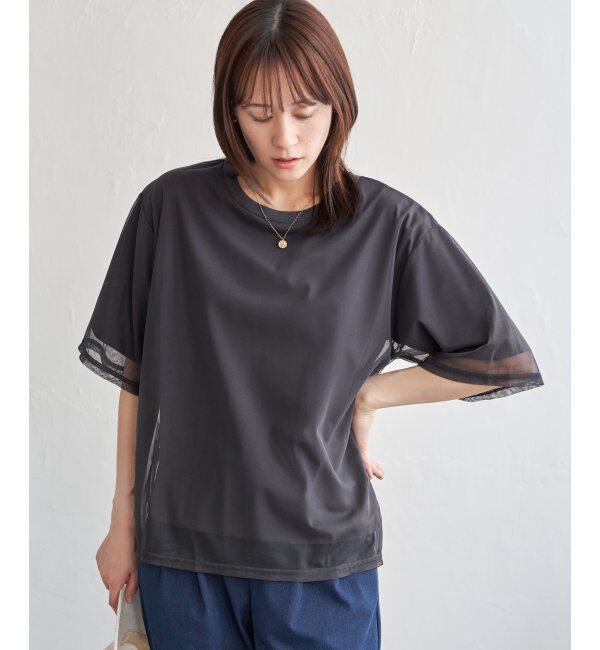 ikka「チュールレイヤードプルオーバー」|その他|