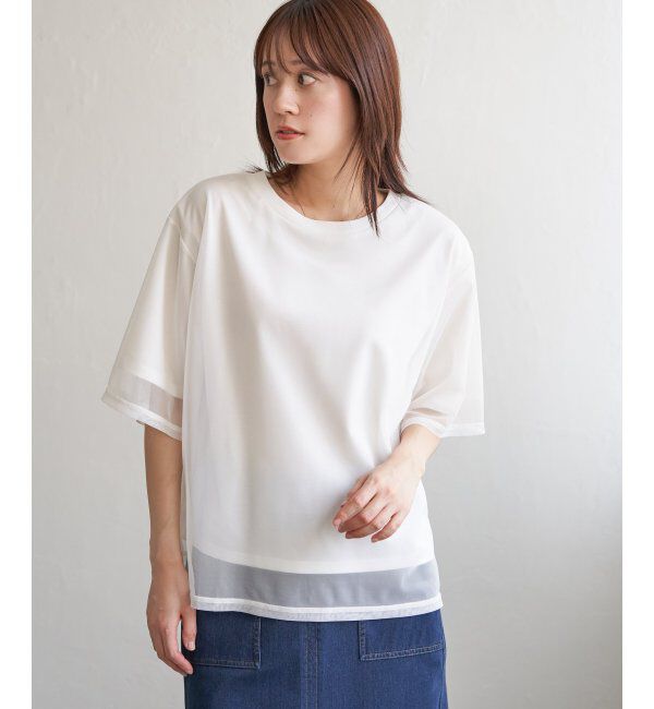 ikka「チュールレイヤードプルオーバー」|その他|