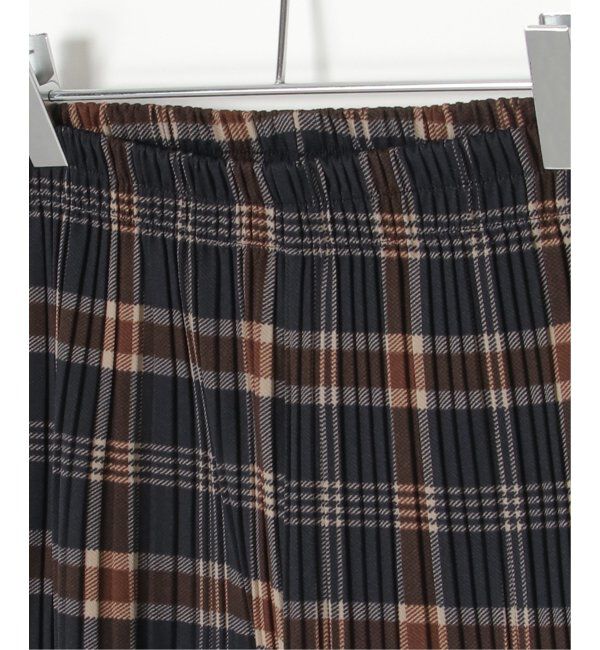 VENCE share style「カットツイルボックスプリーツパンツ」|デニム|