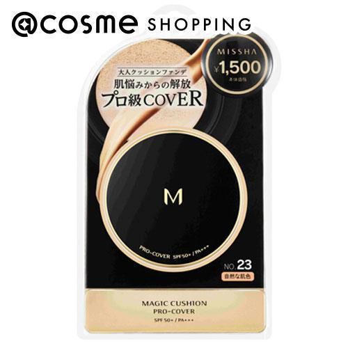  「MISSHA(ミシャ) M クッション ファンデーション(プロカバー) No．23 自然な肌色」|ファンデーション|その他