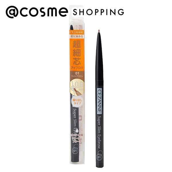  「セザンヌ 超細芯アイブロウ 01 ライトブラウン (0.02g)」|マスカラ・まつげ|その他