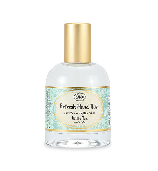 SABON「リフレッシュハンドミスト」|ハンドケア|ホワイトティー
