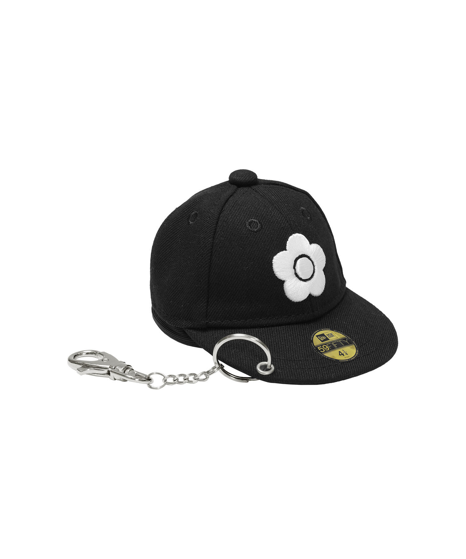 MARY QUANT「NEW ERA(R) &times; MARY QUANT BIGデイジー ダイカットポーチ」|ポーチ|ブラック