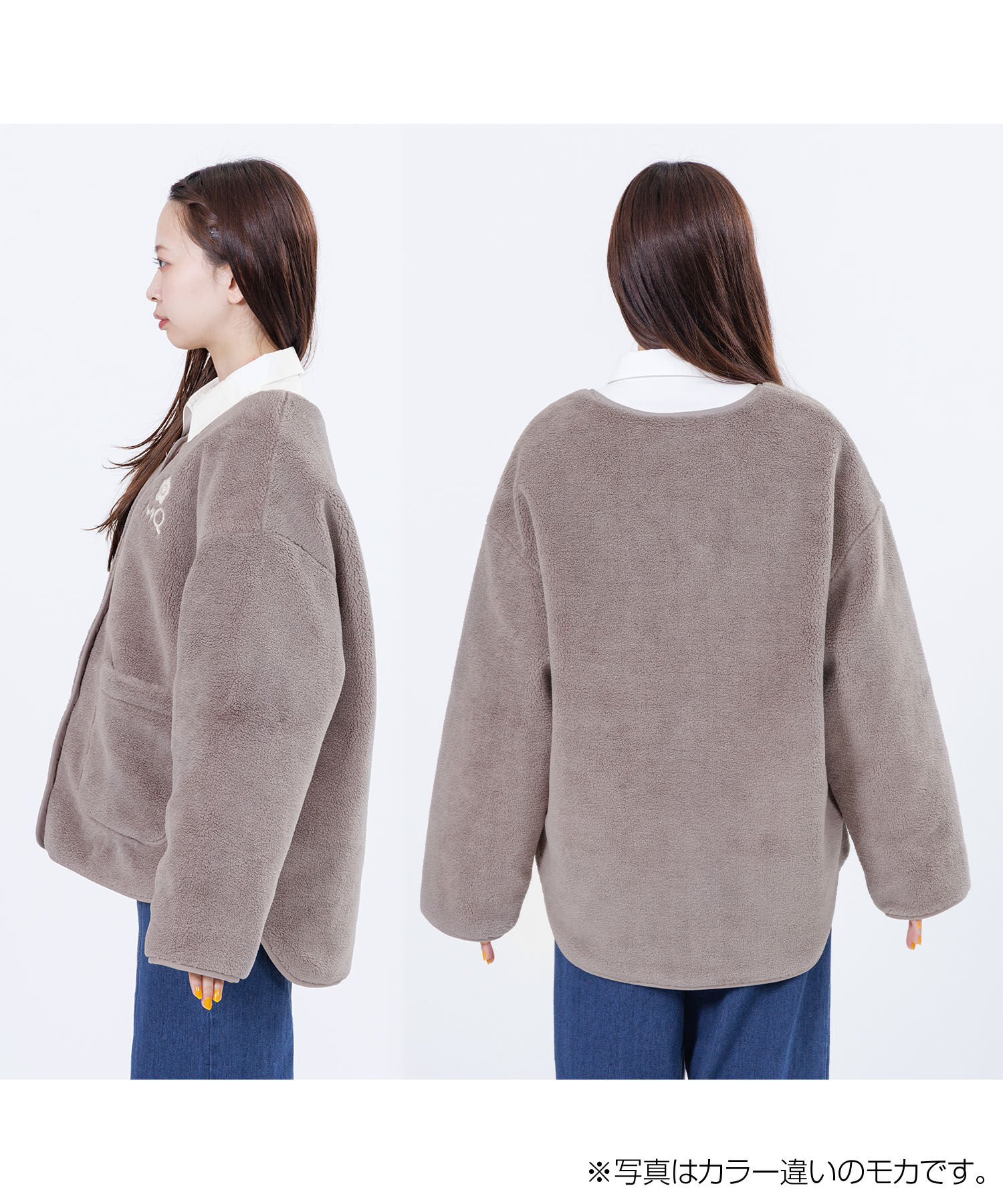 MARY QUANT「MQロゴボア ブルゾン」|ブルゾン・スタジャン|