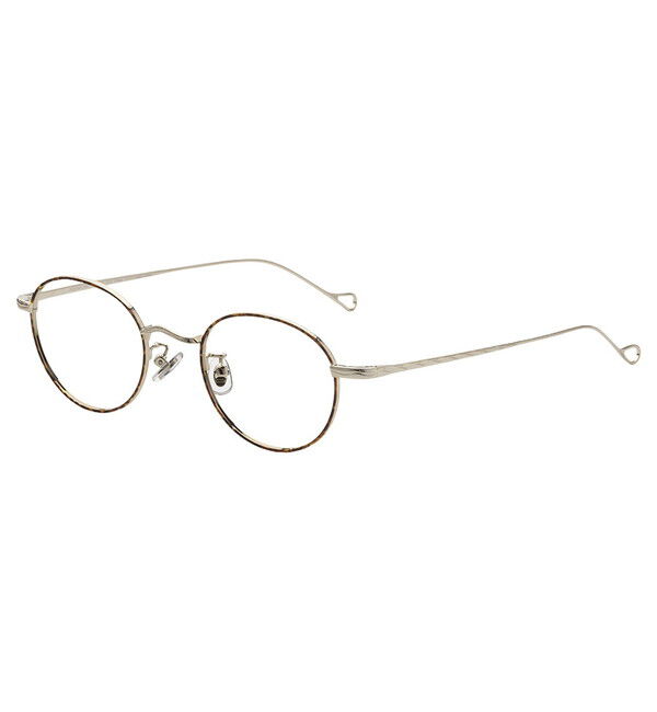  「ボストン型 メガネ ｜Zoff CLASSIC VINTAGE メタルフレーム レンズ交換券付き」|メガネ|ブラウン