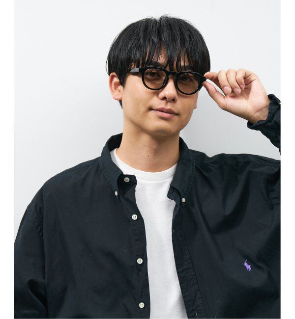  「【WEB限定】ボストン型 サングラス | クラウンパント カラーレンズ 軽量 トレンド 紫外線対策 UVカット」|サングラス|