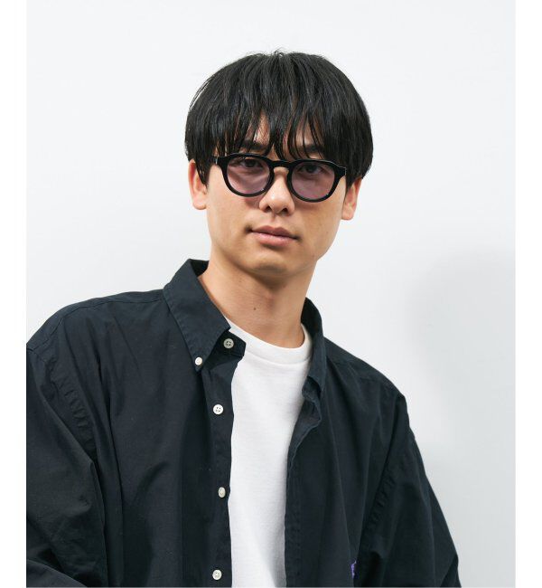  「【WEB限定】ボストン型 サングラス | クラウンパント カラーレンズ 軽量 トレンド 紫外線対策 UVカット」|サングラス|