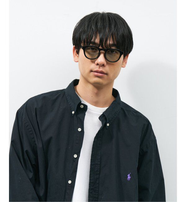  「【WEB限定】ボストン型 サングラス | クラウンパント カラーレンズ 軽量 トレンド 紫外線対策 UVカット」|サングラス|