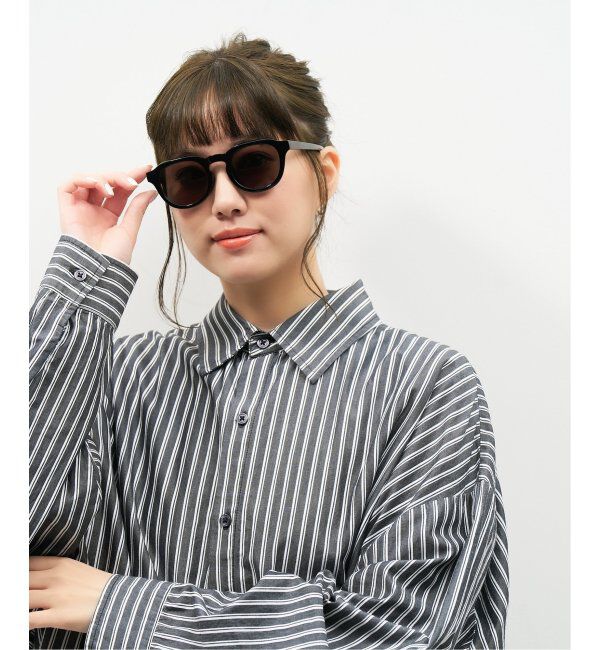  「【WEB限定】ボストン型 サングラス | クラウンパント カラーレンズ 軽量 トレンド 紫外線対策 UVカット」|サングラス|