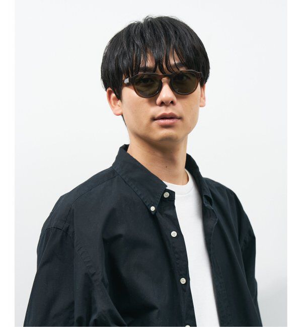  「【WEB限定】ボストン型 サングラス | クラウンパント カラーレンズ 軽量 トレンド 紫外線対策 UVカット」|サングラス|