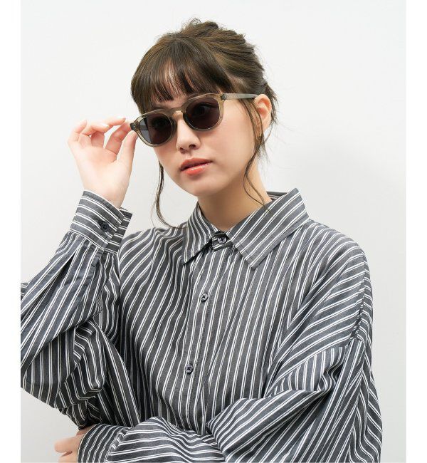  「【WEB限定】ボストン型 サングラス | クラウンパント カラーレンズ 軽量 トレンド 紫外線対策 UVカット」|サングラス|