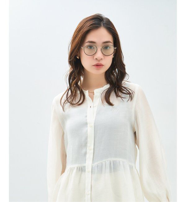  「Zoff｜Kirimaru ボストン型 サングラス   大きめ｜ユニセックス｜UVカット｜紫外線対策 うねうね 小顔効果」|サングラス|