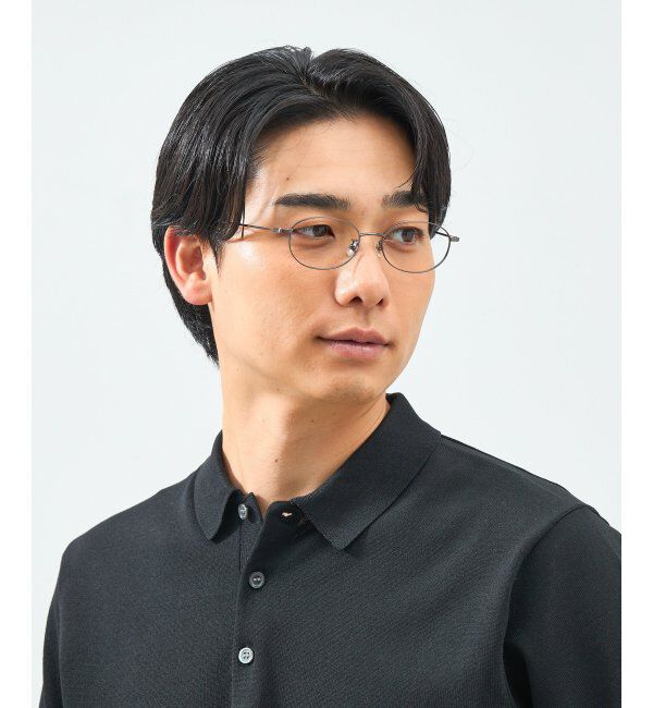  「オーバル型 メガネ 軽量｜メタルフレーム｜伊達メガネ 度付きメガネ｜大人可愛い｜Zoff｜ レンズ交換券付」|メガネ|