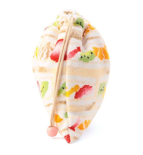 LOVERARY BY FEILER「フルーツサンド　巾着　L/FRS-223096」|ポーチ|