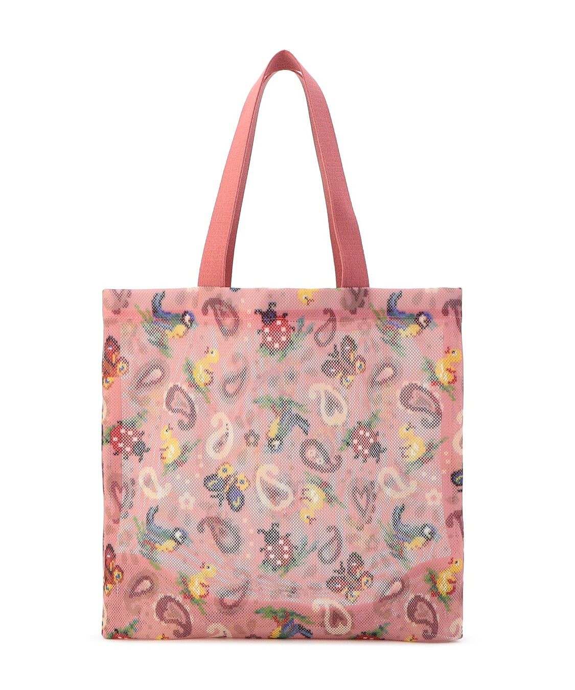 FEILER「ハイジペイズリー　メッシュバッグ　HPY-257010」|トートバッグ|ピンク