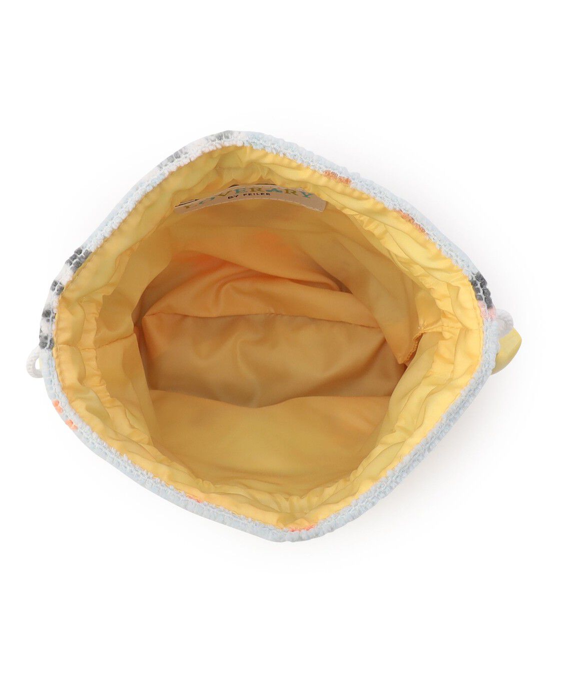 LOVERARY BY FEILER「エービーシーズー　巾着　L/ABC-257111」|ポーチ|