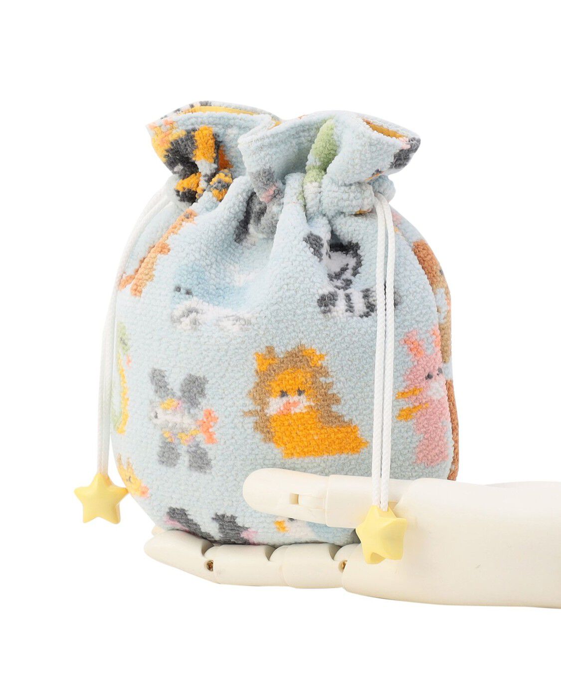 LOVERARY BY FEILER「エービーシーズー　巾着　L/ABC-257111」|ポーチ|