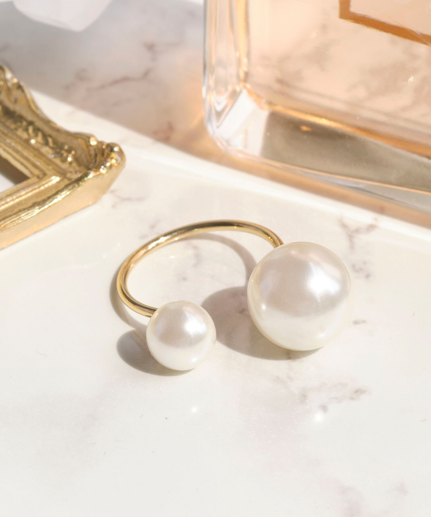 Phoebe「【シリーズ累計販売10000点突破！】Eye catchingパールリング」|リング|