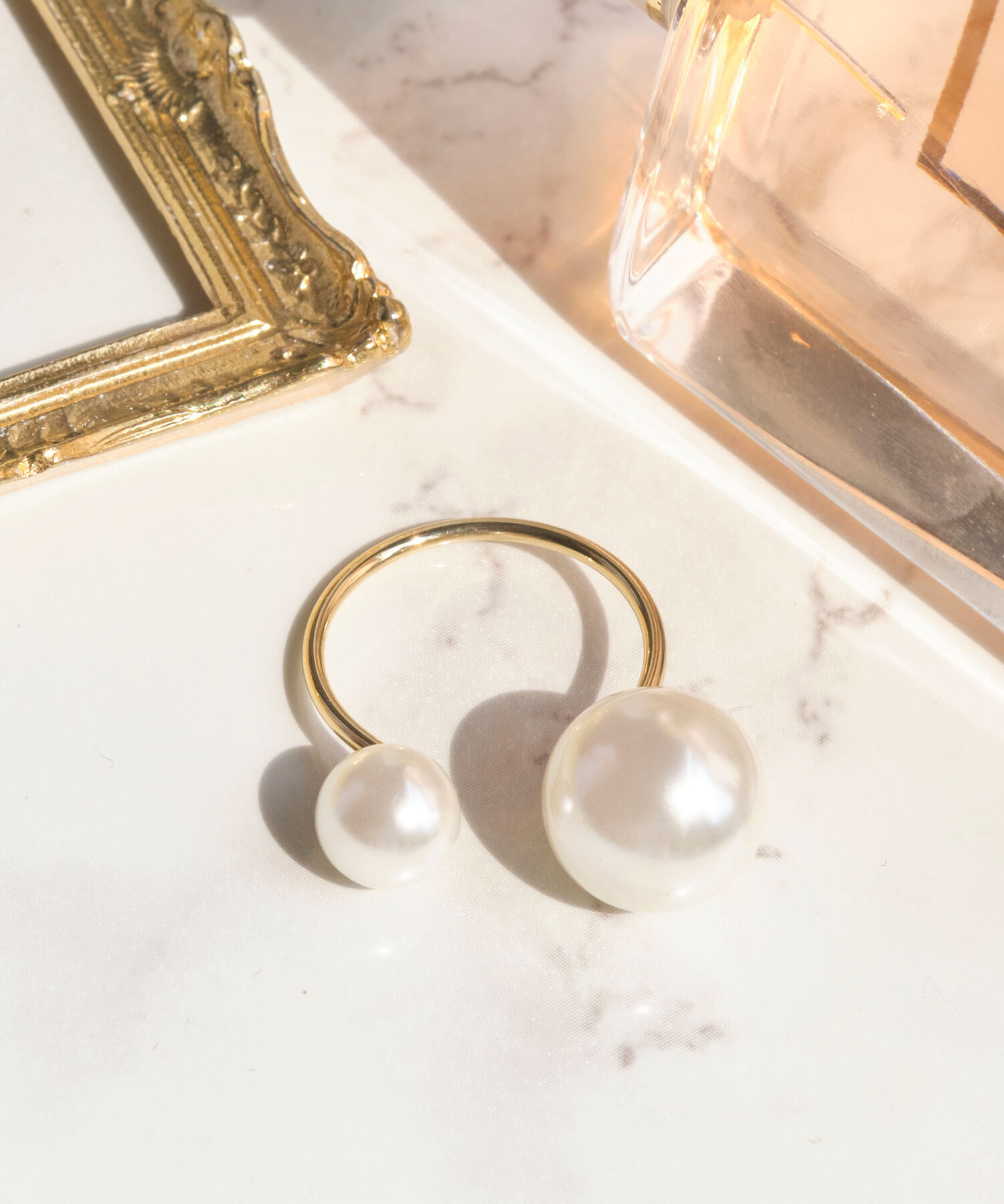 Phoebe「【シリーズ累計販売10000点突破！】Eye catchingパールリング」|リング|