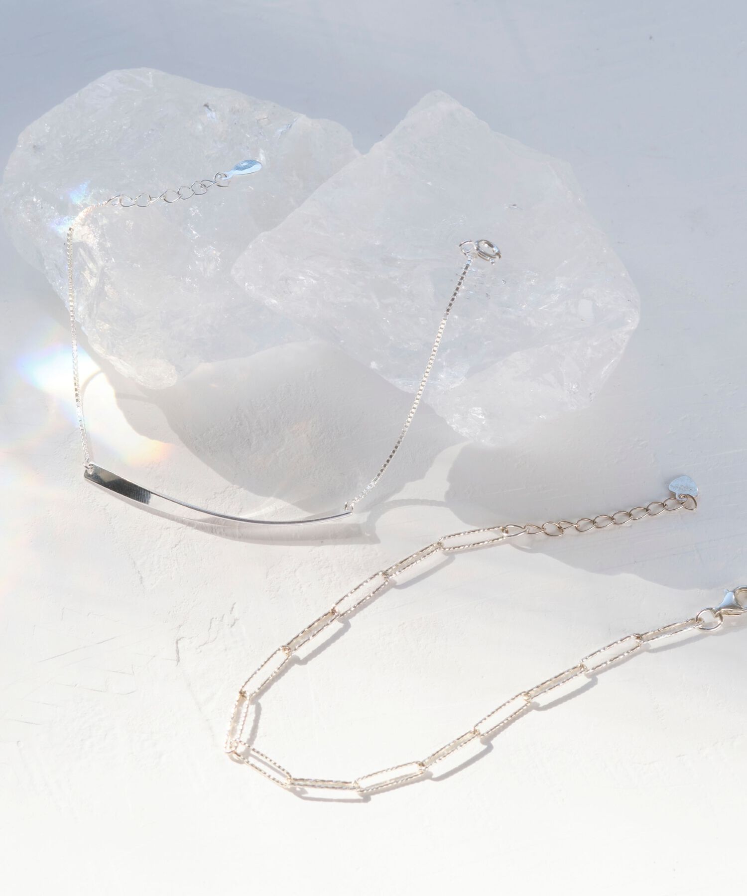 Phoebe「【SV925】モダンエッセンスブレスレット」|ブレスレット・バングル|