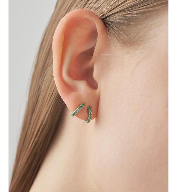 ete「ビジュー タイトイヤリング」|イヤリング|