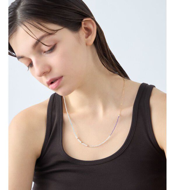 ete「[フォーチュン] ナチュラルストーン ネックレス /Dream」|ネックレス|