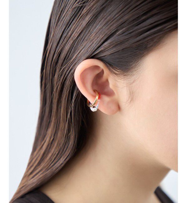 ete「[フォーチュン] ナチュラルストーン イヤーカフ /Dream」|イヤーカフ|