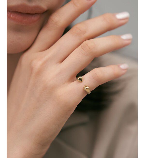 Jouete「[フォークピンキー] リング スタッズ」|リング|