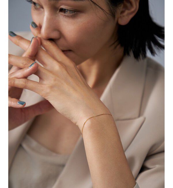 Jouete「K18YG ブレスレット スネークチェーン」|ブレスレット・バングル|