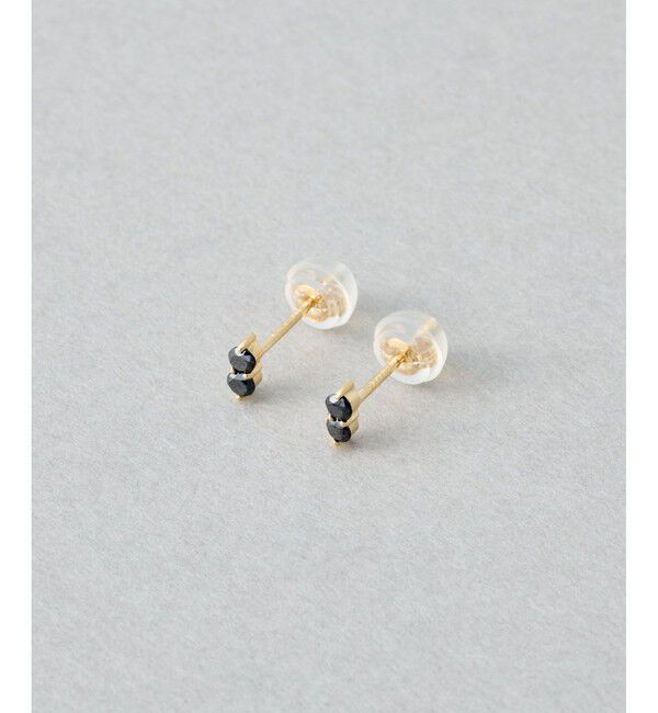 Jouete「K10YG ダイヤモンド ピアス」|ピアス|