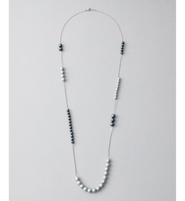 Jouete「ロング ネックレス カラーパール」|ネックレス|