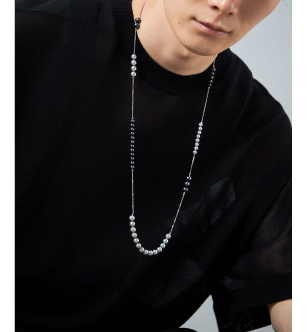 Jouete「ロング ネックレス カラーパール」|ネックレス|