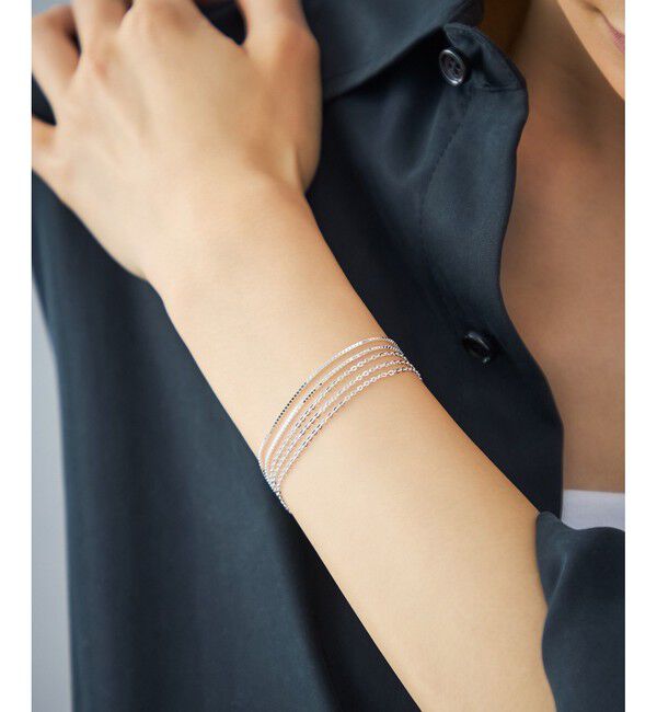 Jouete「ブレスレット クインテットチェーン」|ブレスレット・バングル|