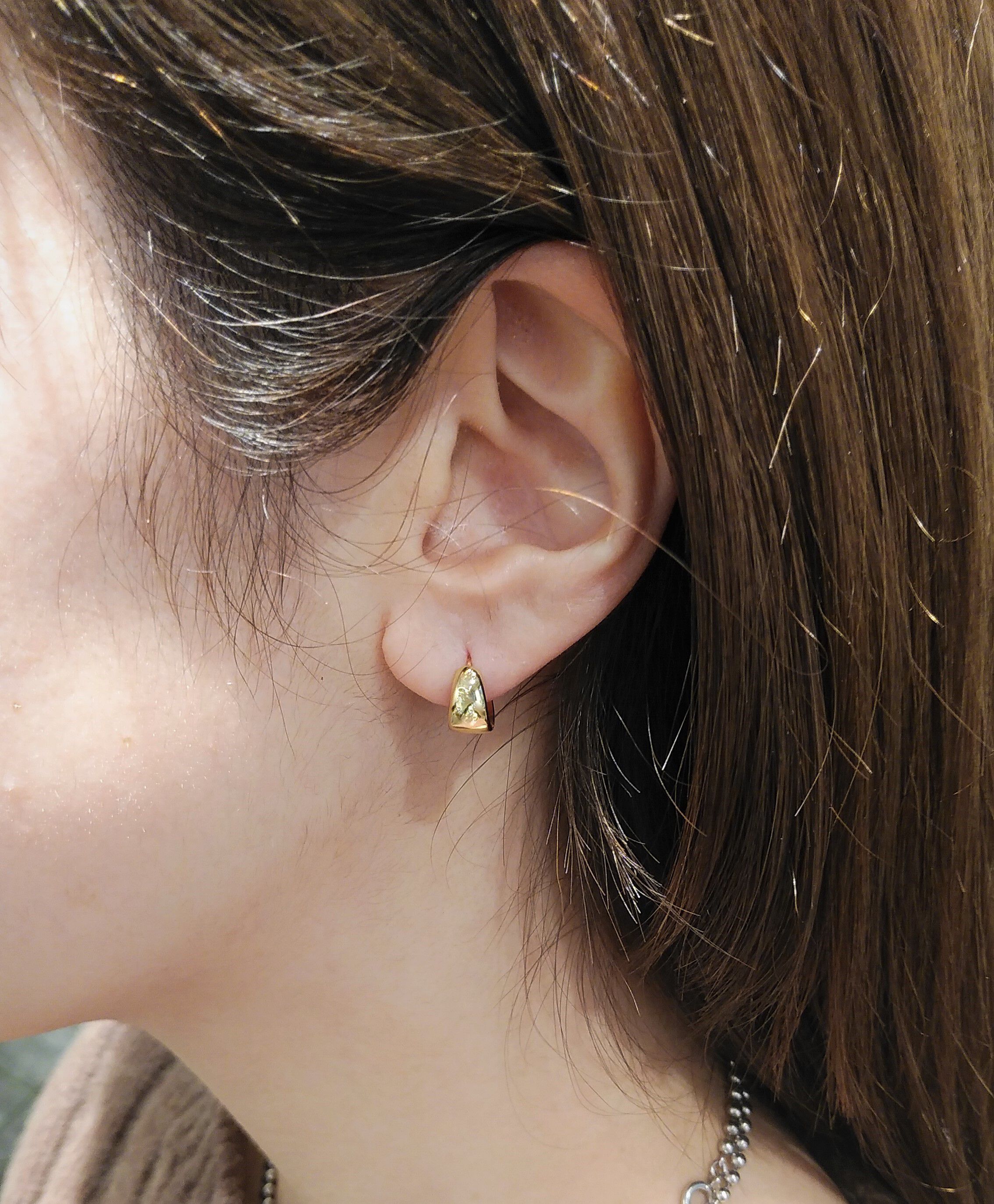 STAR JEWELRY「CLICK HOOP」|ピアス|