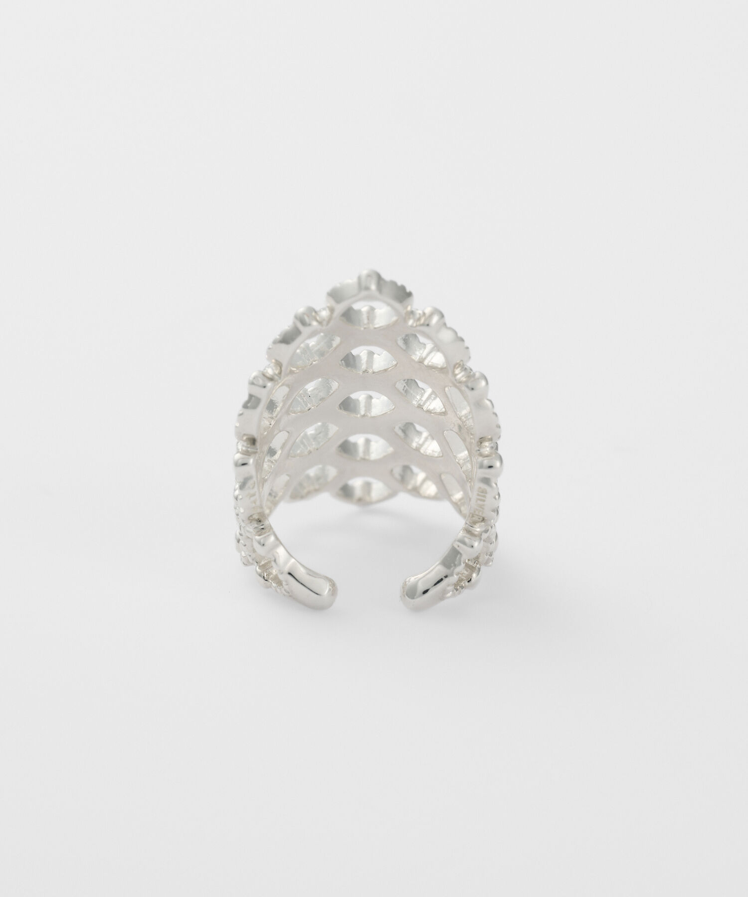 agete「シルバーイヤーカフ（片耳用）」|イヤーカフ|