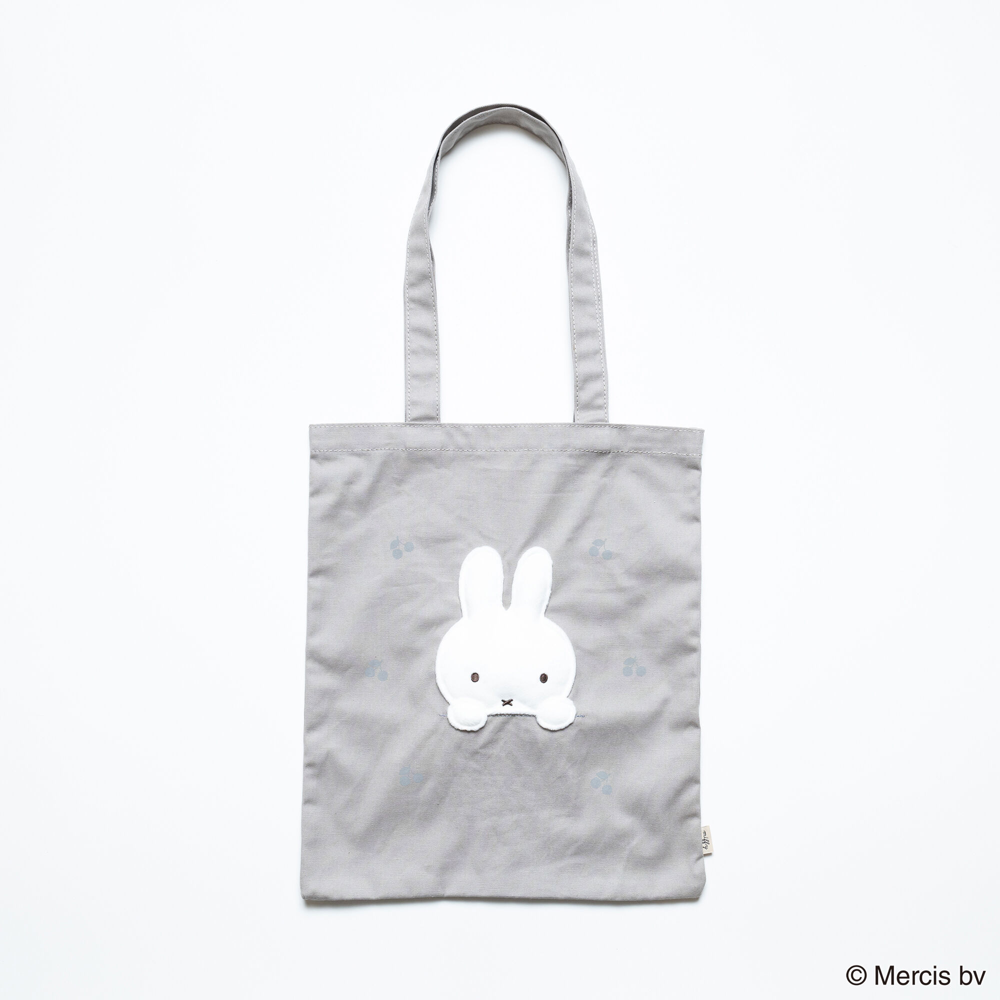  「MIFFY CHERRY APPLIQUE トートバッグ」|トートバッグ|GRY
