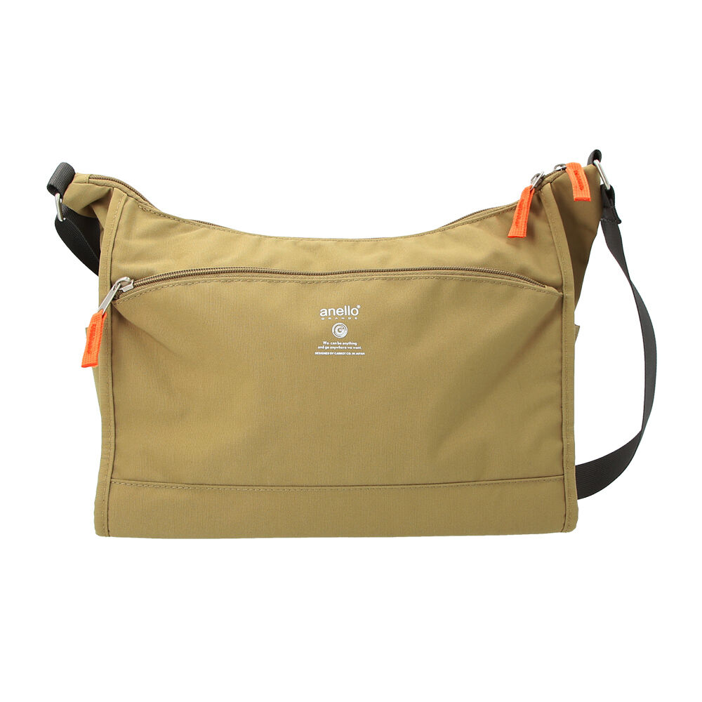 anello「アネロ ショルダーバッグ 撥水 通販 anello GRANDE レディース メンズ 斜めがけ」|ショルダー・メッセンジャー|ベージュ1