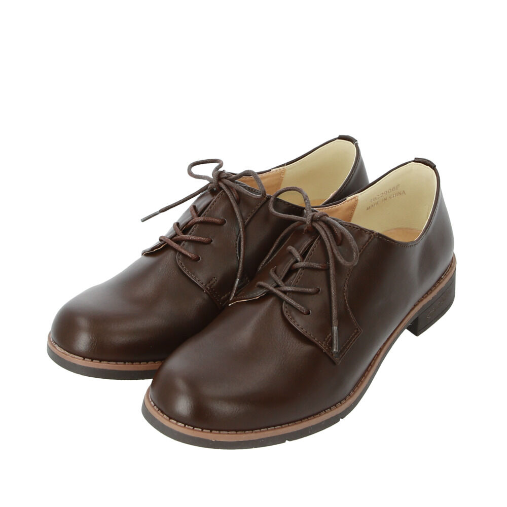 BACKYARD FAMILY「マニッシュシューズ レディース 通販 シューズ ブランド ハッシュドコーデ おしゃれ 靴 フェイク」|その他|ブラウン1