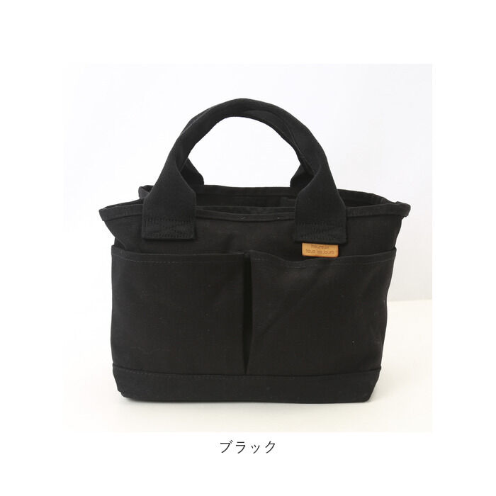 BACKYARD FAMILY「トートバッグ 仕切りあり キャンバス 小さめ 通販 キャンバストート 仕切り 大容量 自立 手提げ」|トートバッグ|