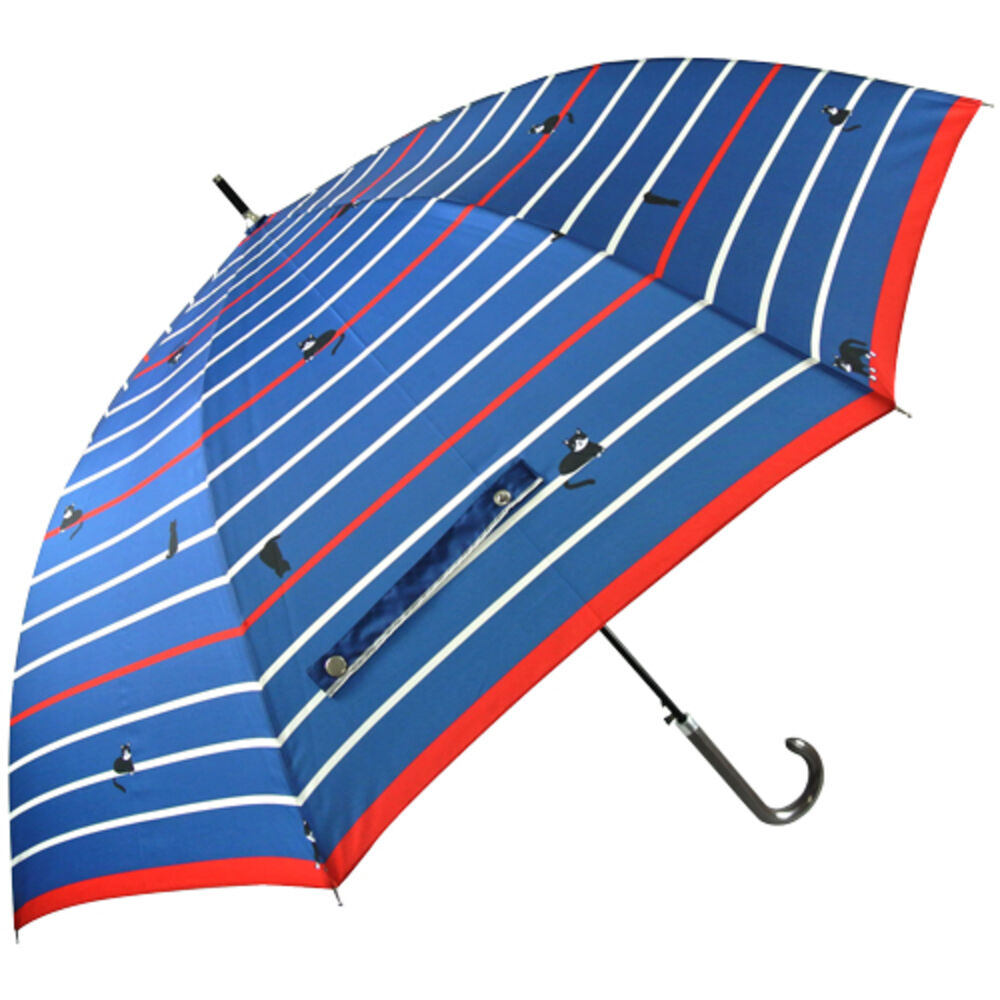 BACKYARD FAMILY「傘 レディース 65cm 通販 長傘 大きめ ジャンプ 雨傘 ジャンプ傘 おしゃれ シンプル 大人」|傘|ブルー2