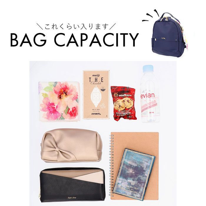 BACKYARD FAMILY「ローラアシュレイ バッグ LAURA ASHLEY ILNL-01 通販 リュック リュックサック」|リュック|