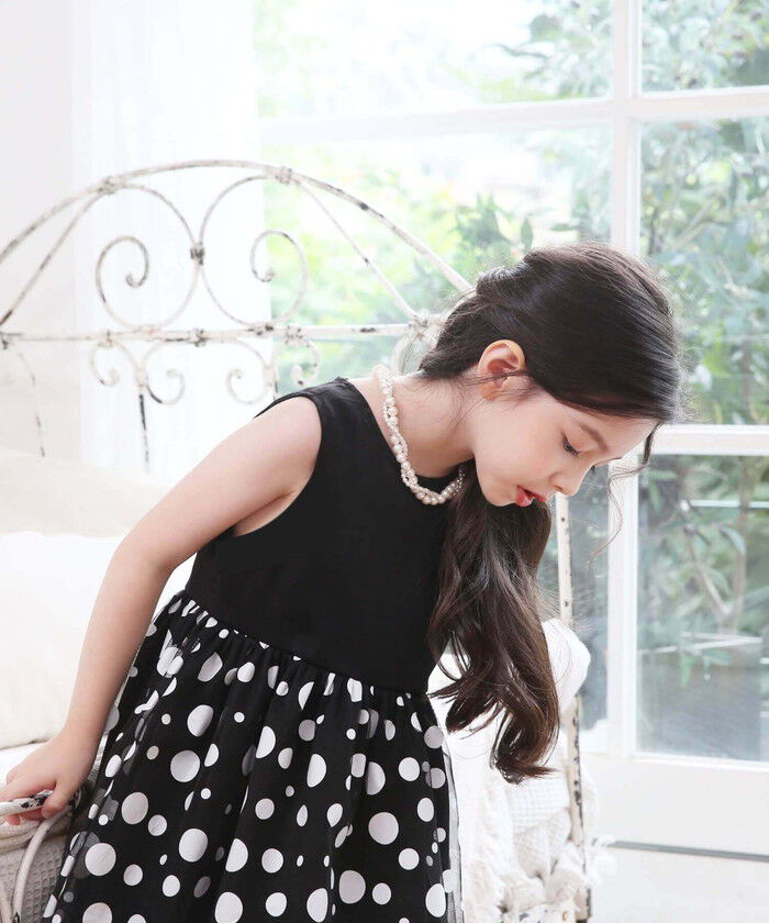 BACKYARD FAMILY「Rora ネックレス キッズ 通販 エリアン パール2連 パールネックレス 首飾り アクセサリー」|その他|