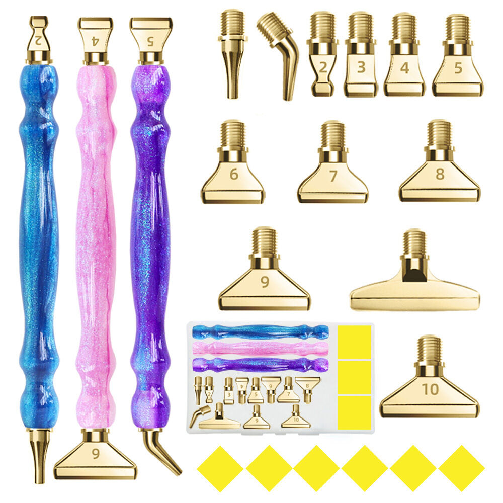 BACKYARD FAMILY「ダイヤモンドアート ペン セット 通販 ダイヤモンド アート キット 樹脂ペン 初心者 ドリル」|その他|ゴールド2