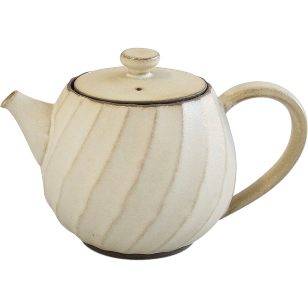 BACKYARD FAMILY「波佐見焼 ティーポット 通販 日本製 ティー ポット 600ml 急須おしゃれ 急須 茶器 陶器」|その他|ホワイト1