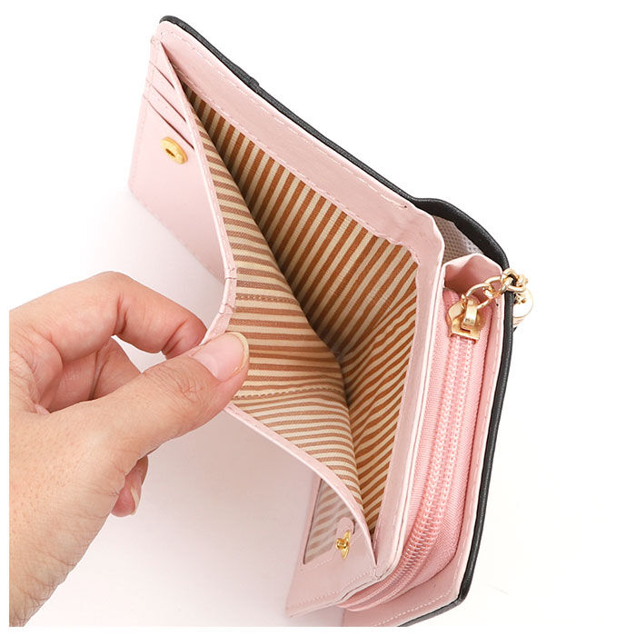 BACKYARD FAMILY「財布 レディース 二つ折り かわいい 通販 二つ折り財布 二つ折りサイフ さいふ サイフ」|財布|