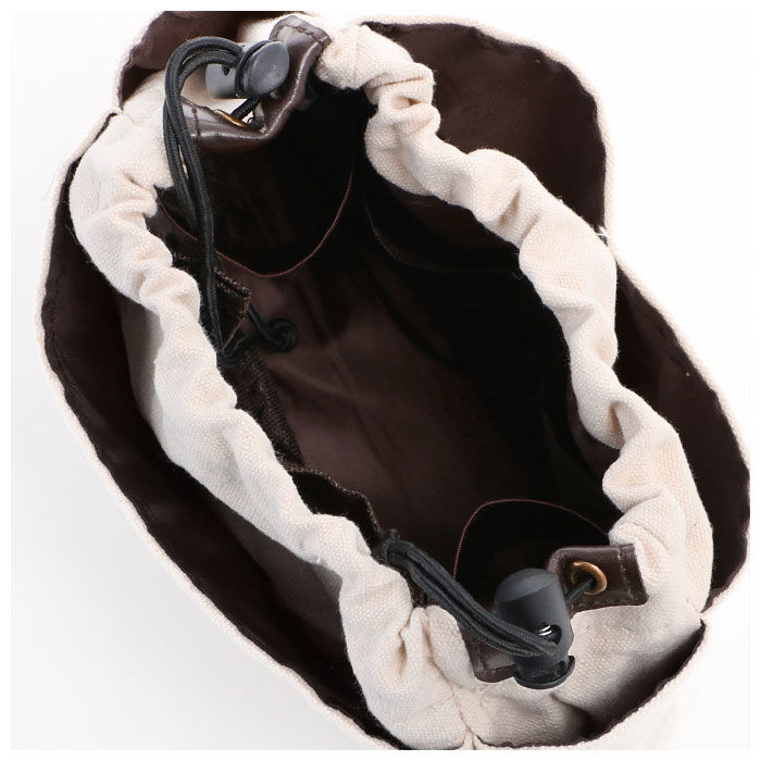 BACKYARD FAMILY「バッグインバッグ 自立 通販 大きめ ビッグサイズ 小さめ スモールサイズ 巾着タイプ キャンバス」|その他|