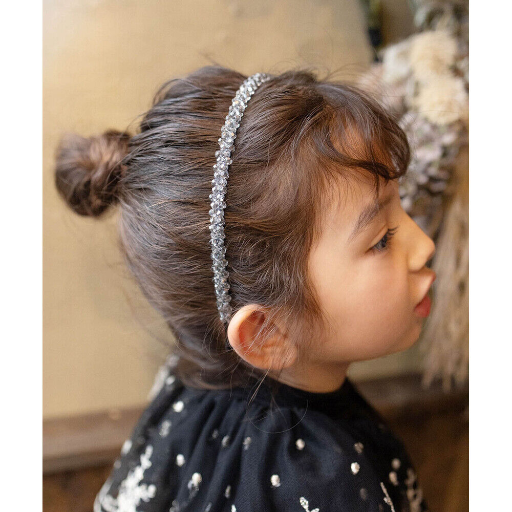 BACKYARD FAMILY「Rora カチューシャ キッズ 通販 ジュリス 髪飾り 髪留め 髪どめ ヘアアクセサリー」|その他|グレー1