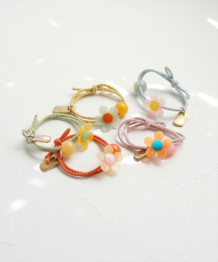 BACKYARD FAMILY「Rora ヘアゴム 5個セット キッズ 通販 ブレンダ 髪ゴム 髪飾り 髪どめ 髪留め」|その他|