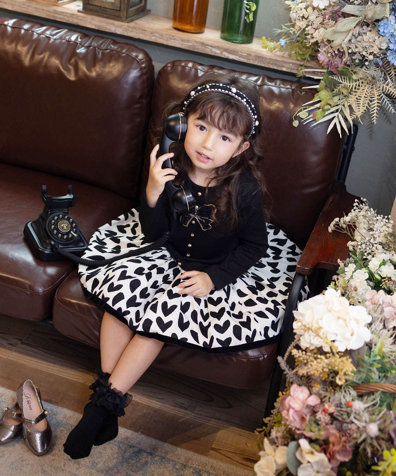 BACKYARD FAMILY「Rora カチューシャ キッズ 通販 リリス パール 髪飾り 髪留め 髪どめ ヘアアクセサリー」|その他|